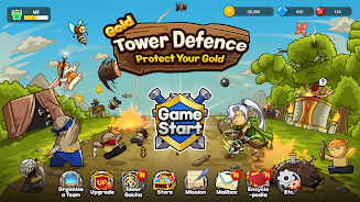 Gold tower defence M Capture d'écran 1