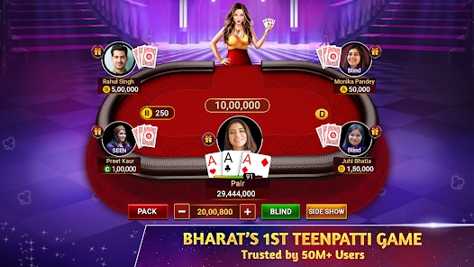 Teen Patti Octro 3 Patti Rummy Zrzut ekranu 2