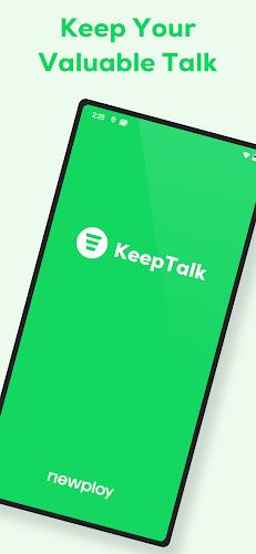 KeepTalk : call-logger ဖန်သားပြင်ဓာတ်ပုံ 1