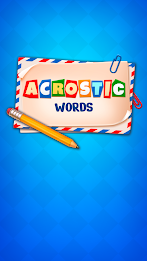 Acrostic Words: Crossword Game Captura de pantalla 2