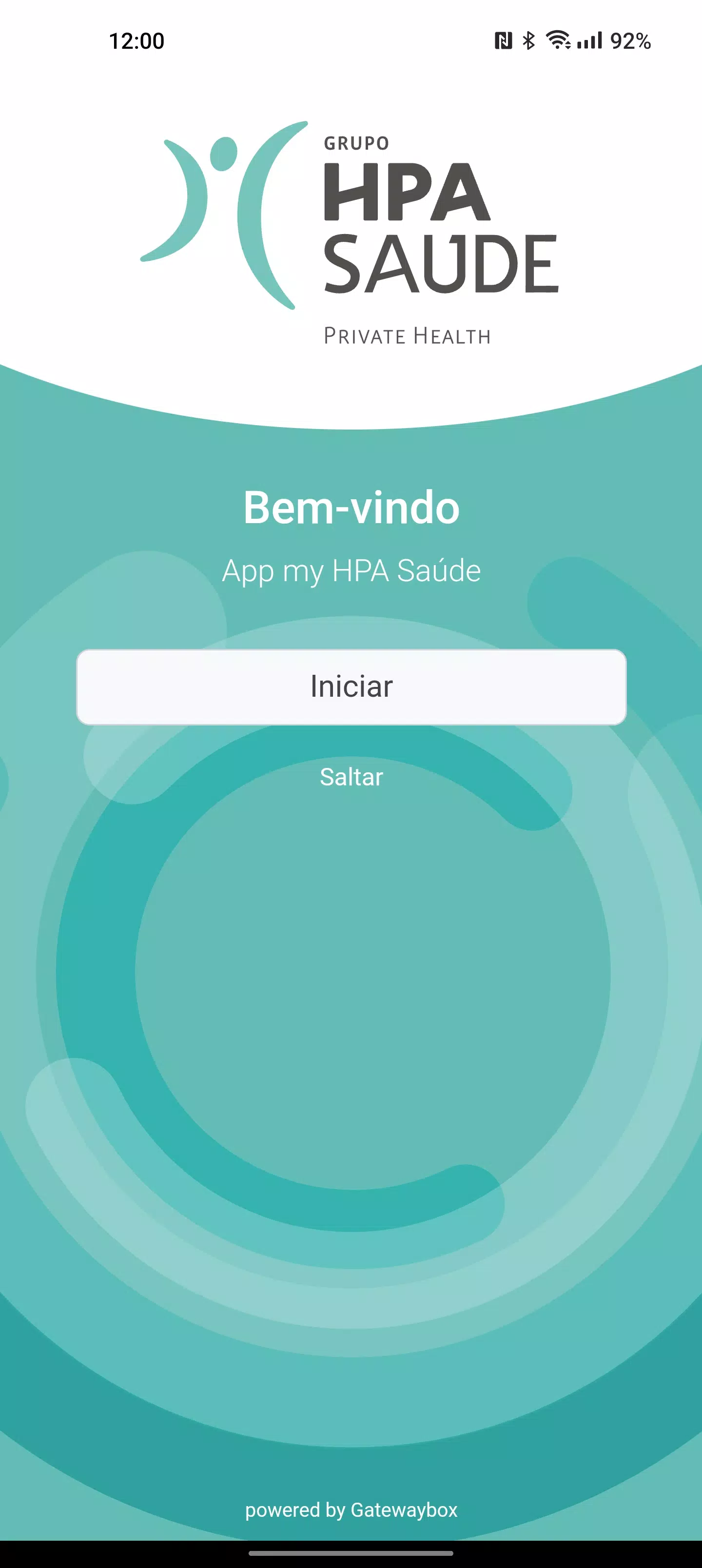 Schermata myHPA Saúde 2