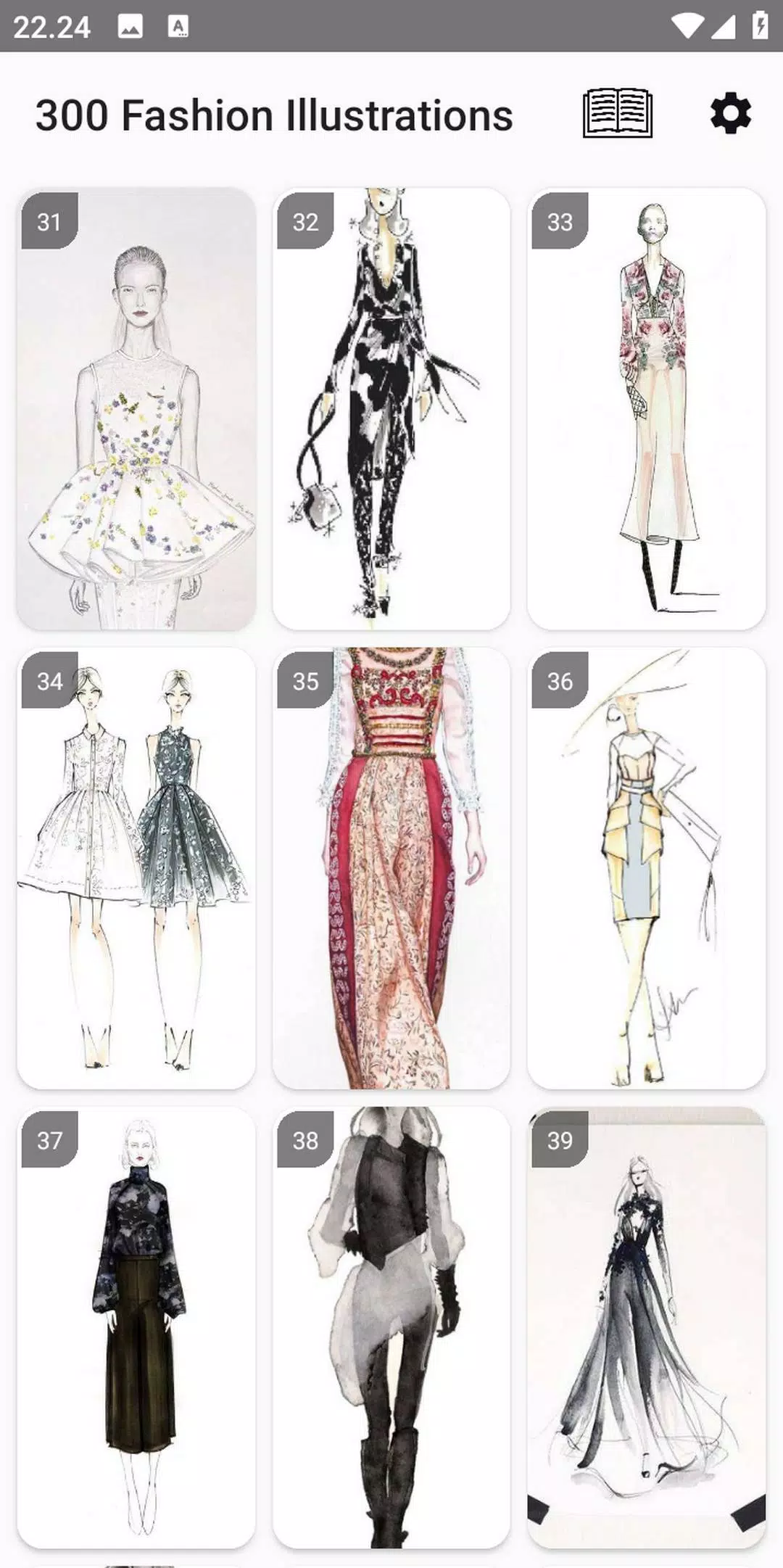 300 Fashion Illustrations應用截圖第2張