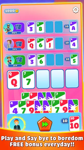 Skip 10 - Card Game スクリーンショット 2