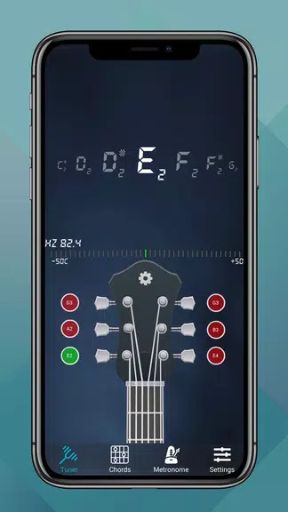 Guitar Tuner: Easy Tune Ekran Görüntüsü 1