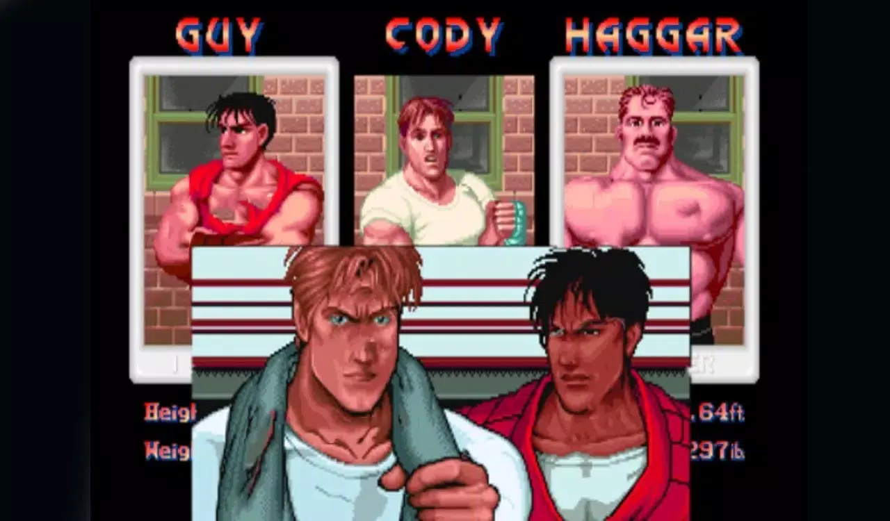 Final fight arcade game 1989 Ekran Görüntüsü 2