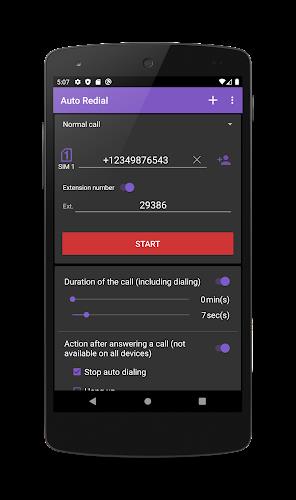 Auto Redial Ảnh chụp màn hình 1