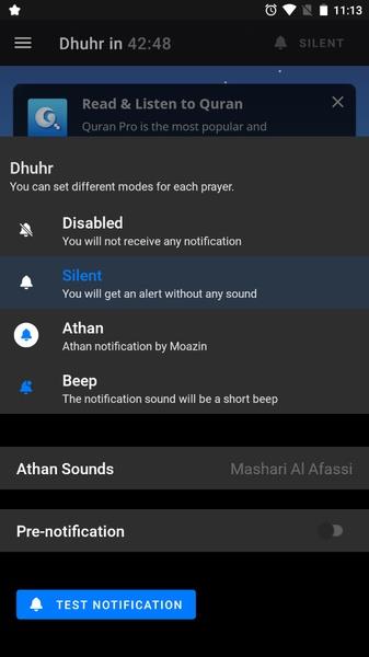 Athan Pro - Gebetszeiten Azan Screenshot 2