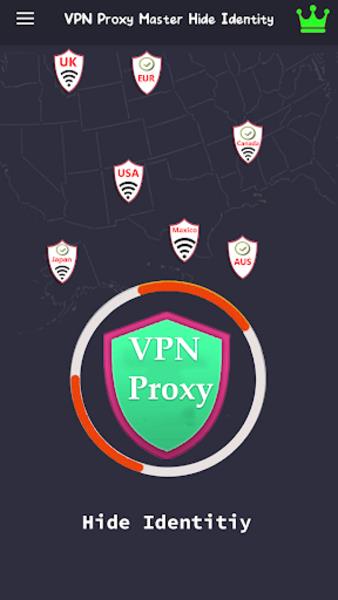 VPN Proxy Master Hide Identity應用截圖第2張