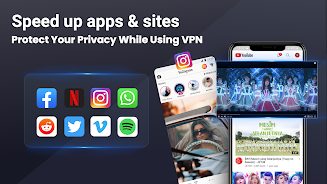 3X VPN - Smooth Browsing Mod Ảnh chụp màn hình 2