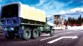 Indian army truck Game 2021 ဖန်သားပြင်ဓာတ်ပုံ 1