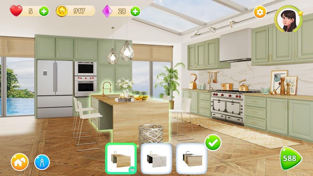 Homematch Home Design Games Mod Zrzut ekranu 1