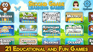 Second Grade Learning Games Скриншот 4