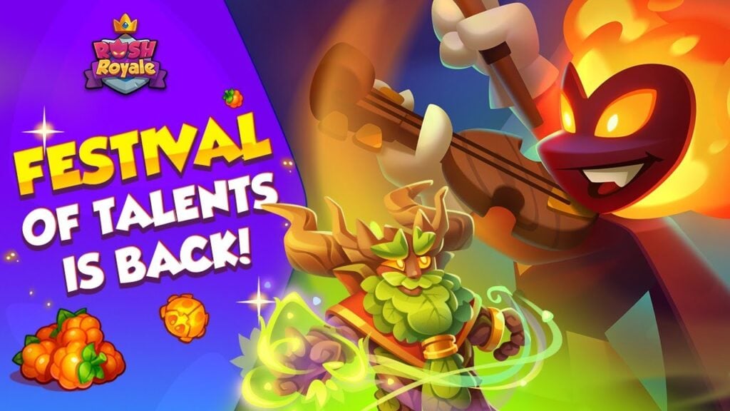 De natuur keert terug naar Rush Royale in Festival of Talents!