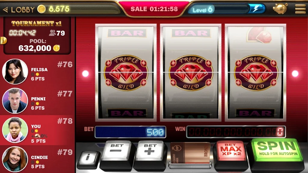 Slot Machine- Ruby Hall Casino Schermafbeelding 3