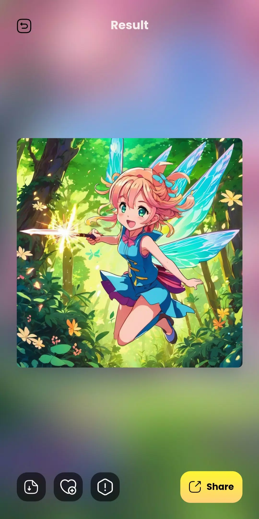 Anime Art Generator - AI Anime スクリーンショット 2