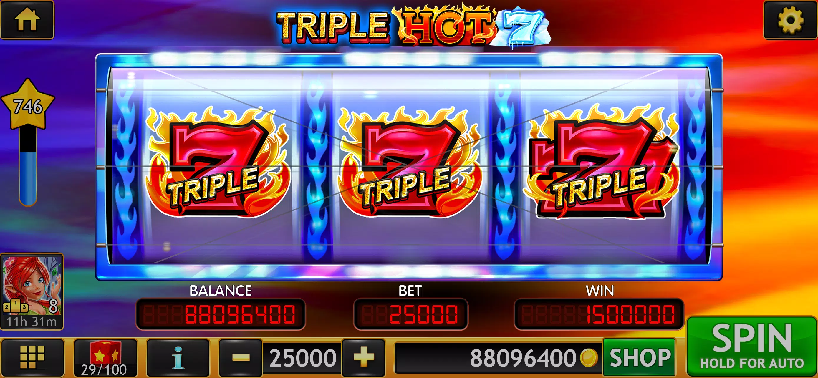 Schermata Wild Triple 777 Slots Casino 3