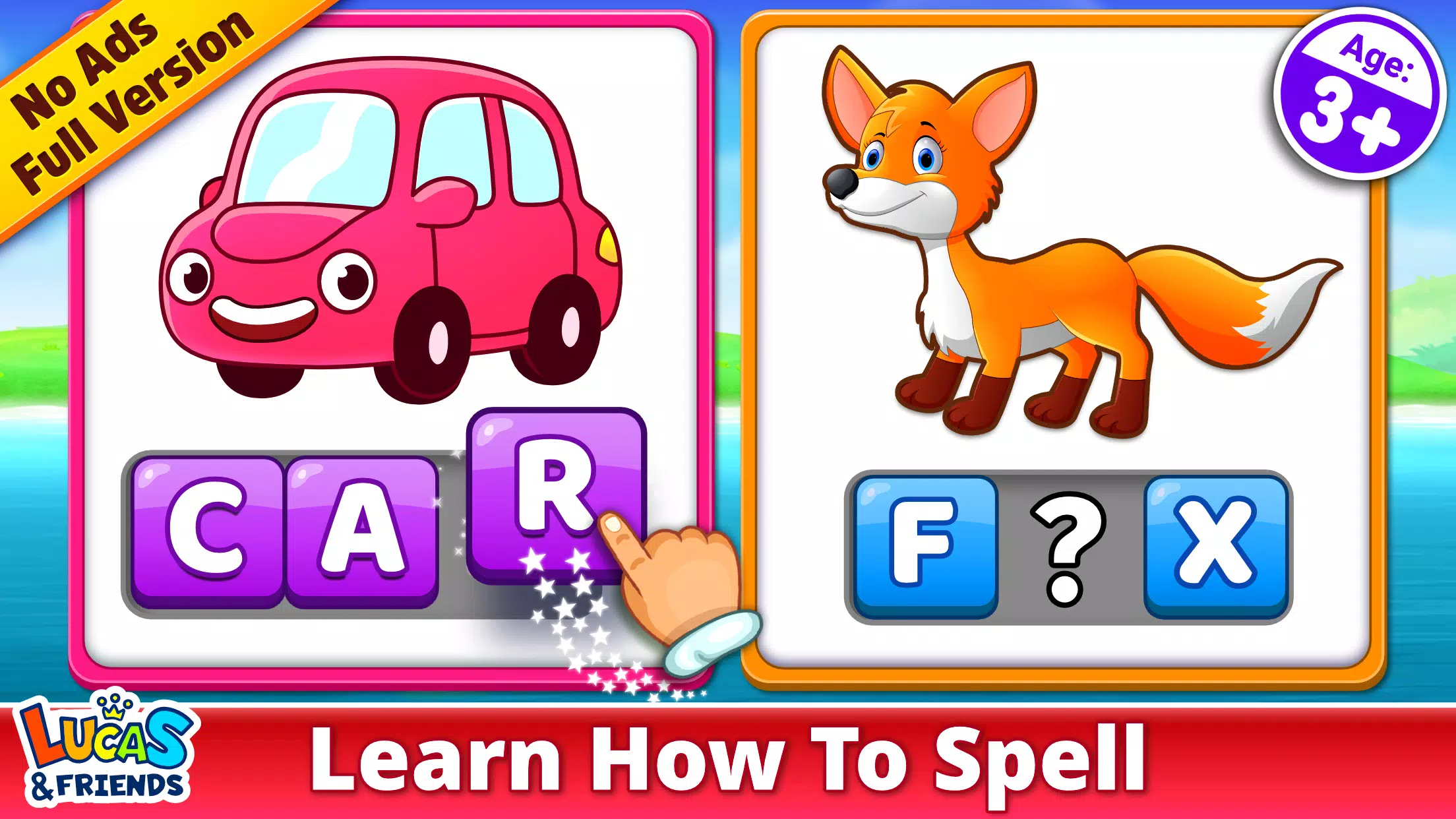 Spelling & Phonics: Kids Games Zrzut ekranu 1