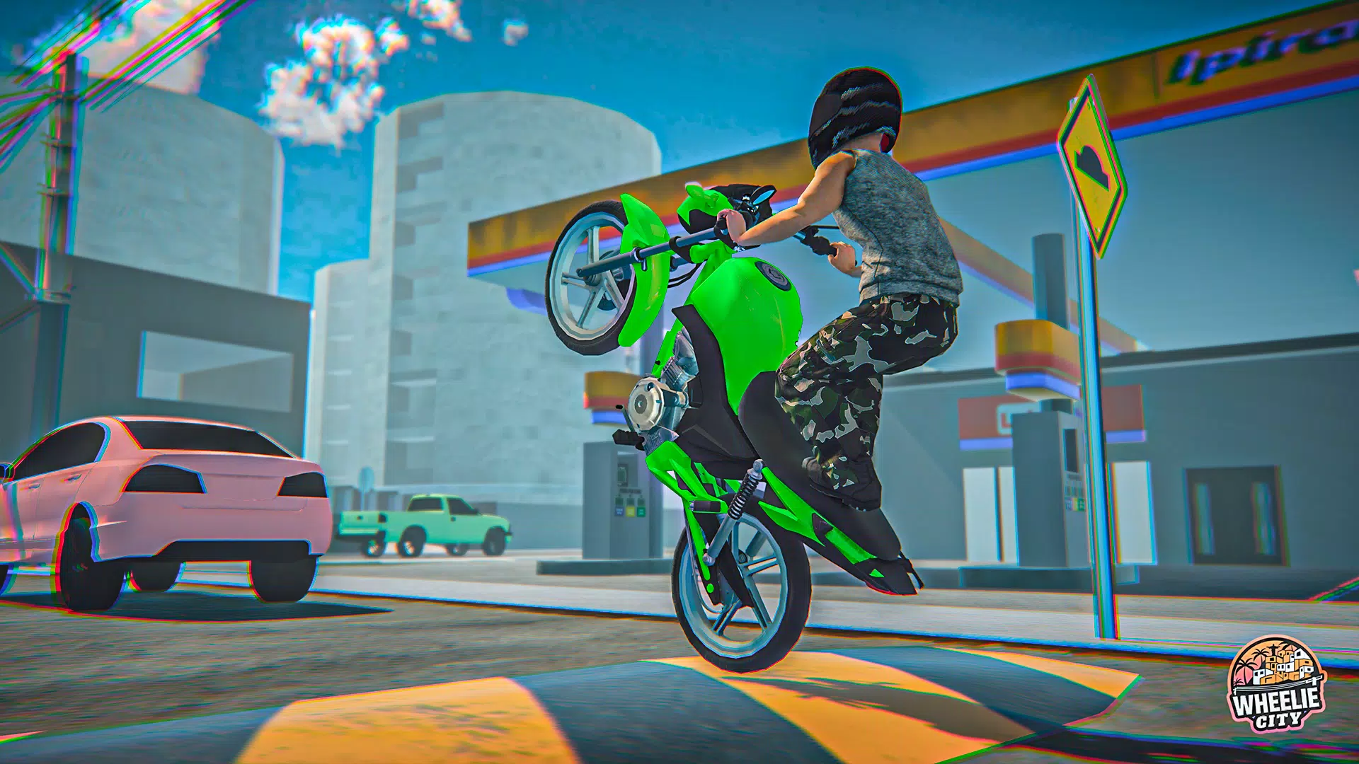 Wheelie City Captura de pantalla 2