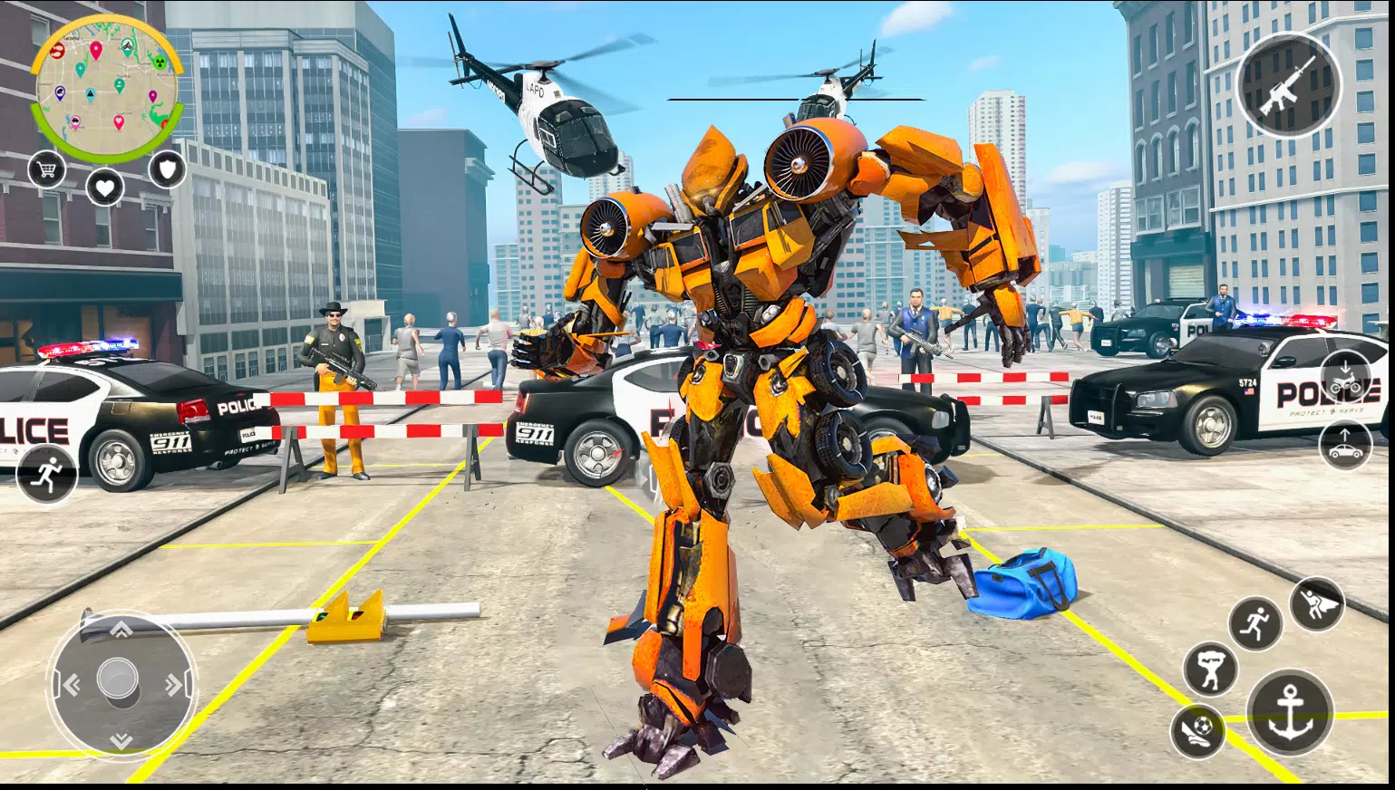 Robot Hero 3D: Robot Transform স্ক্রিনশট 2