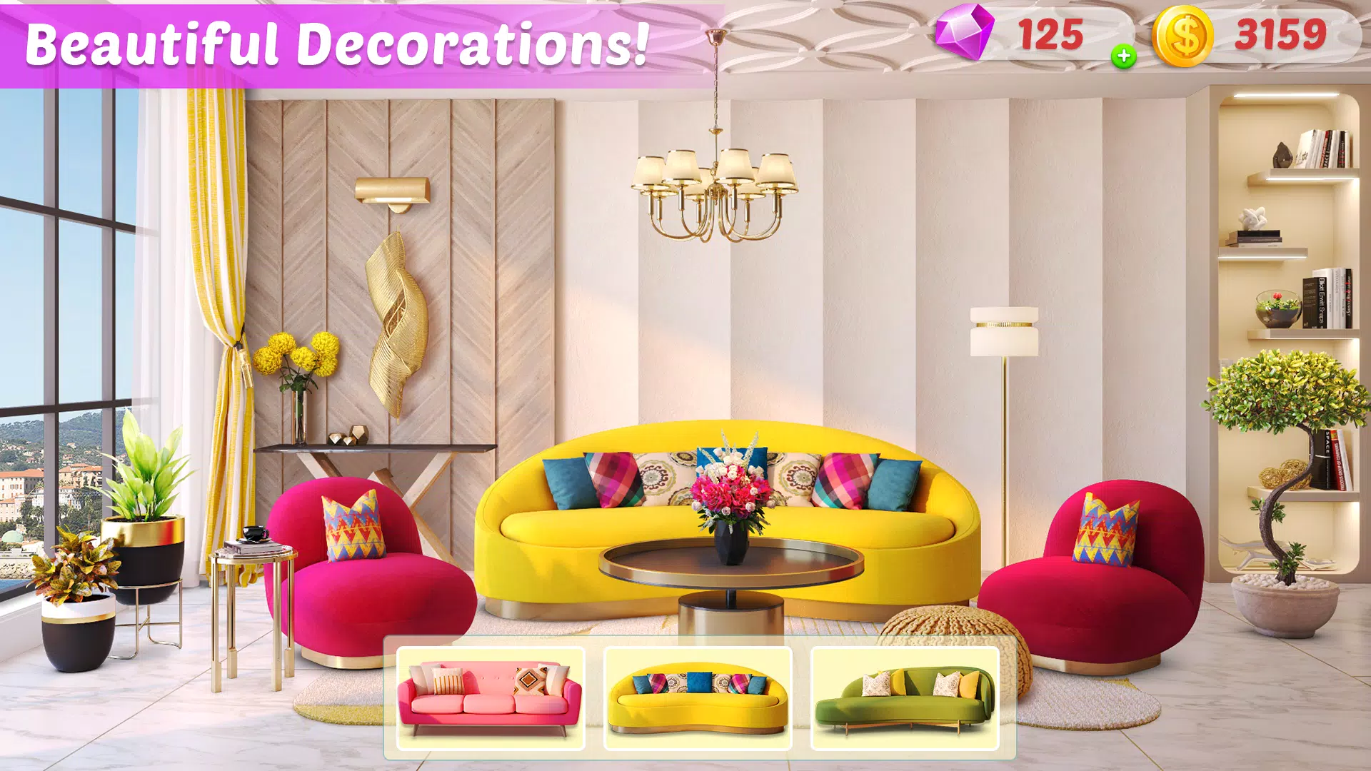 Redesign – My Home Design Game Ảnh chụp màn hình 3