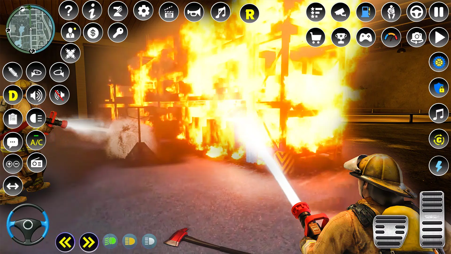 Firefighter :Fire Brigade Game स्क्रीनशॉट 2