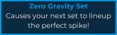 Zero Gravity Set ability from Haikyuu Legends