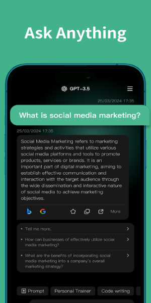 ChatArt: Chatbot & AI Writer ဖန်သားပြင်ဓာတ်ပုံ 1