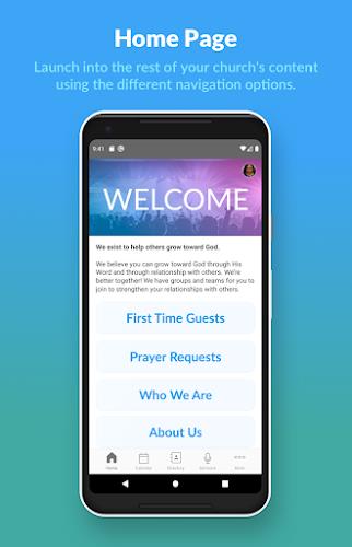 Church Center App Tangkapan skrin 1