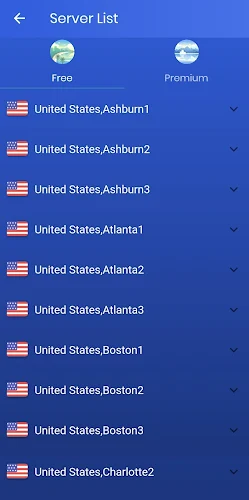 USA VPN - Turbo Fast VPN Proxy Tangkapan skrin 2