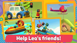 Leo 2: Puzzles & Cars for Kids Schermafbeelding 2