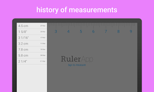 Ruler App: Measure centimeters स्क्रीनशॉट 4