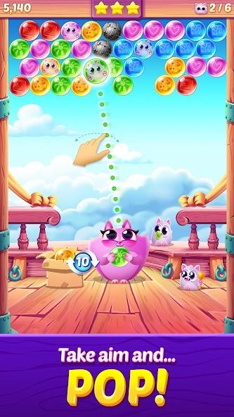 Cookie Cats Pop - Bubble Pop Mod Скриншот 3