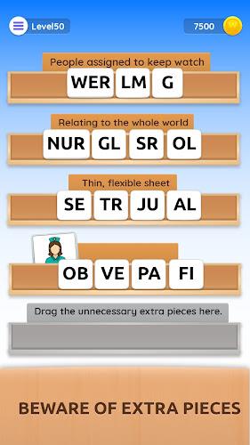 Word Jigsaw: Brain Teaser スクリーンショット 4