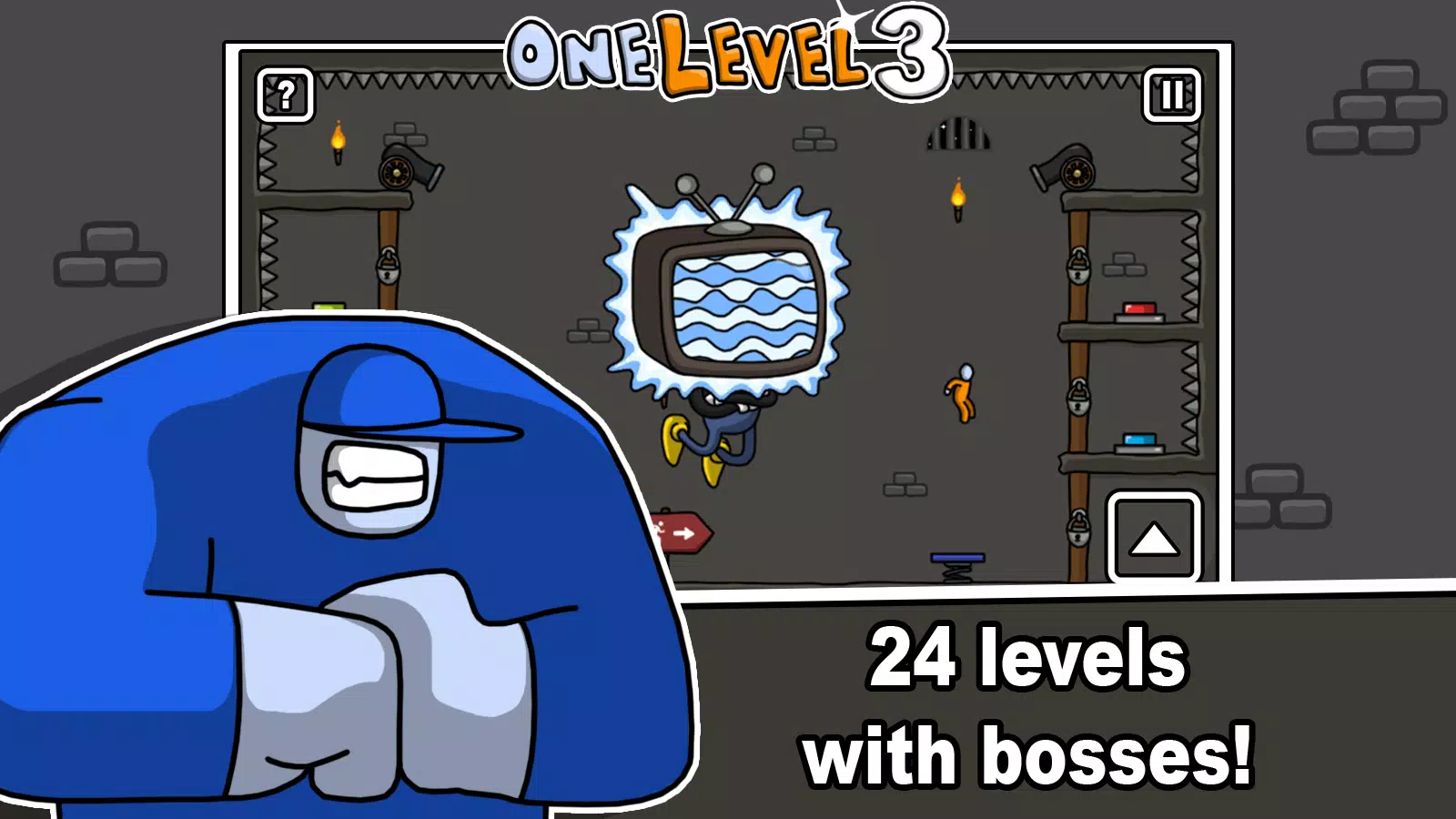 One Level 3 Stickman Jailbreak應用截圖第3張