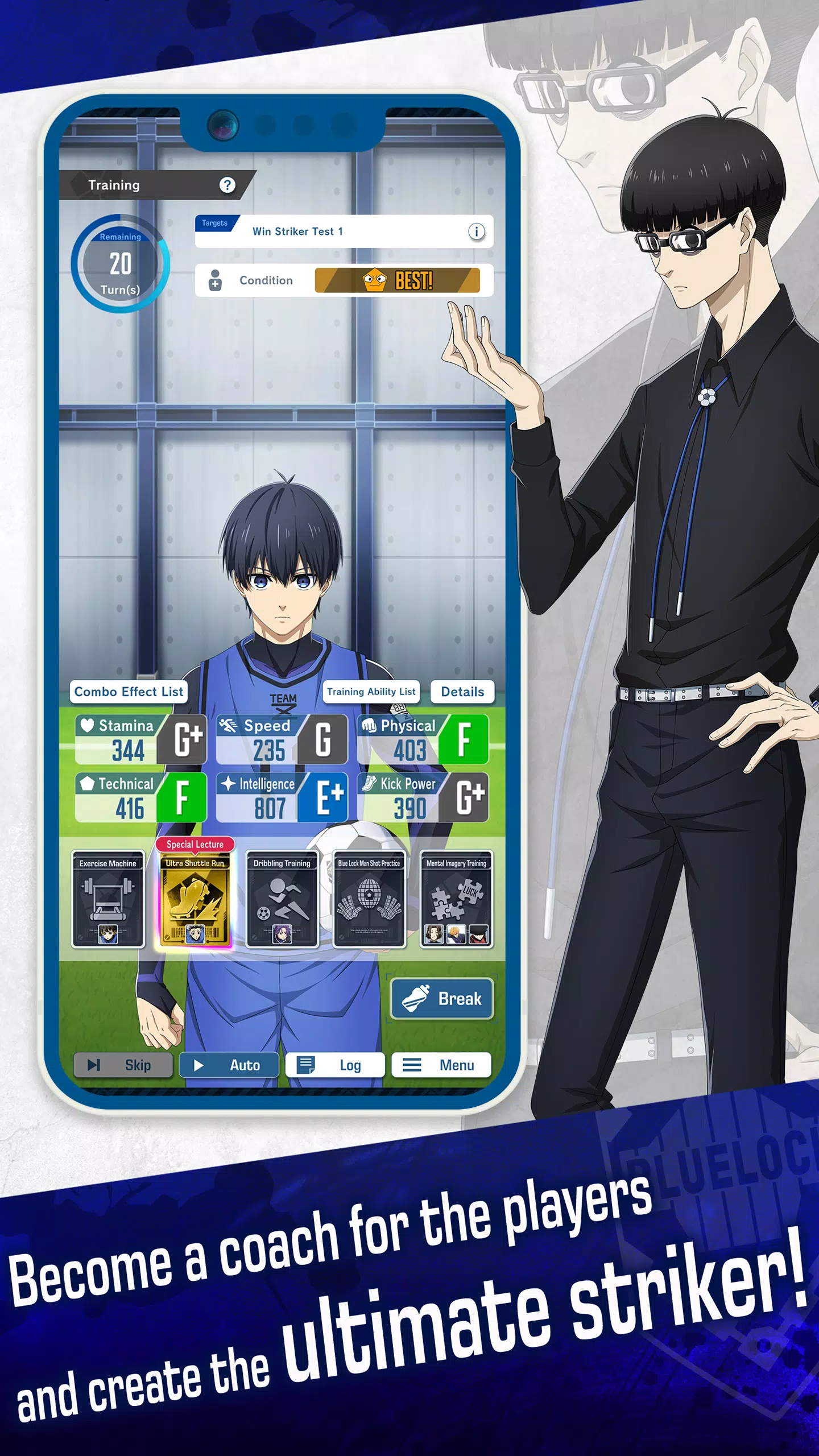 BLUE LOCK PWC Captura de pantalla 3