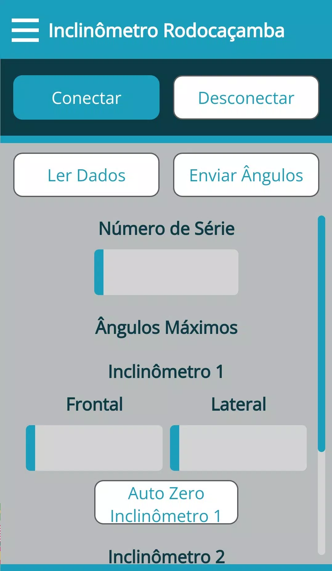 Inclinômetro Rodocaçamba Captura de pantalla 3