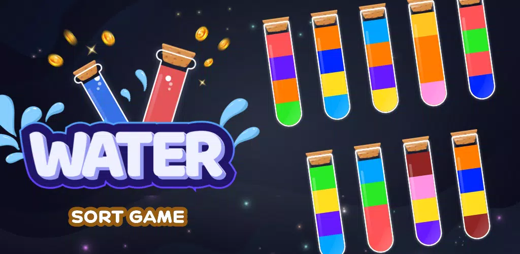 Color Water Sort - Puzzle Screenshot 1