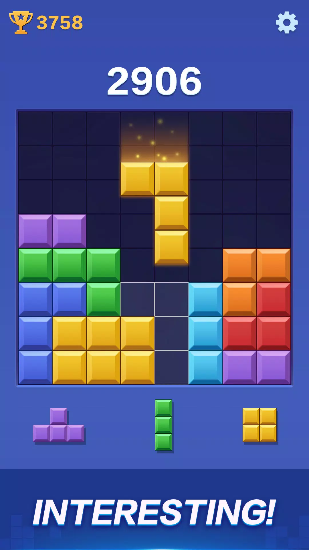 Block Rush - Block Puzzle Game Schermafbeelding 2