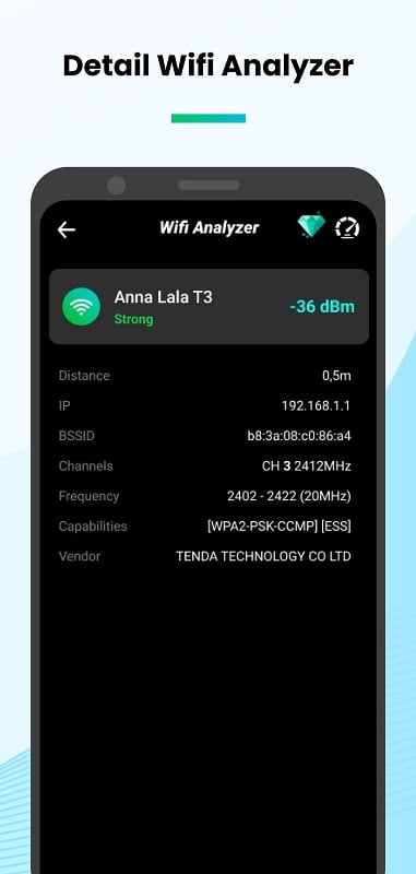 Speed Test & Wifi Analyzer Screenshot 4