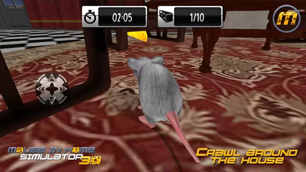 Mouse in Home Simulator 3D スクリーンショット 1