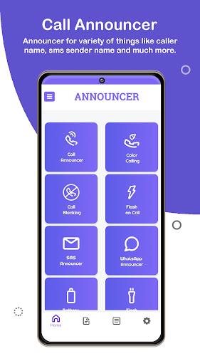 Caller Name Announcer & Talker স্ক্রিনশট 1