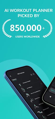 Planfit AI Gym Workout Plans应用截图第2张