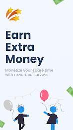 Rewardy - Money Paid Surveys: Your Cash Reward App Screenshot 1