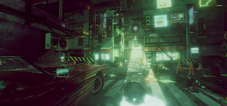 VR Cyberpunk City 스크린샷 1