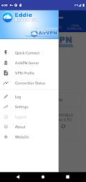 AirVPN Eddie Client GUI ภาพหน้าจอ 2