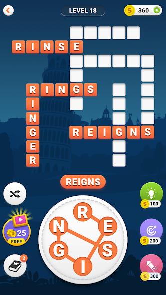 Word Search: Crossword puzzle Mod Screenshot 3
