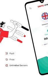 Unite VPN - Fast & Secure VPN スクリーンショット 1
