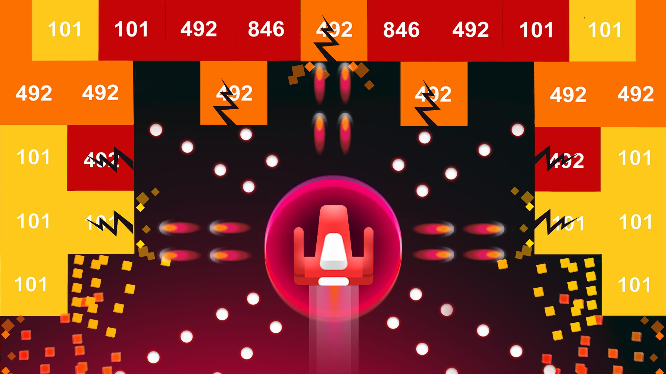 Fire Hero 2D — Space Shooter স্ক্রিনশট 1