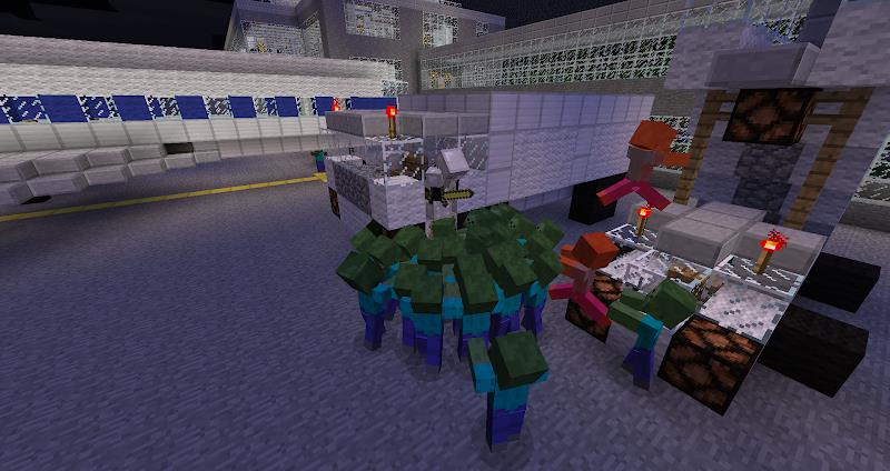 Minecraft: Zombie and Mutant Capture d'écran 4