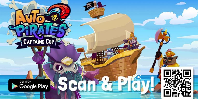 Ang Auto Pirates ay isang PvP deckbuilding auto-battler na may mga fantasy pirates, malapit na sa iOS at Android